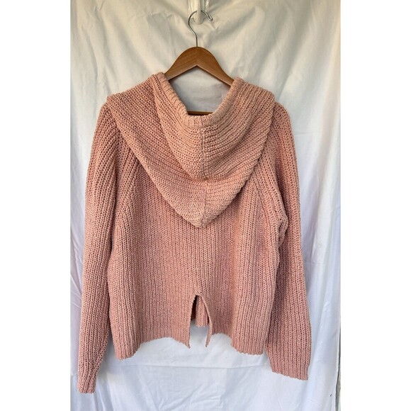 ANOTHER LOVE Textured EDEN Hoodie Sweater XL Chunky Thick Coquette Bow Dainty - Picture 9 of 13